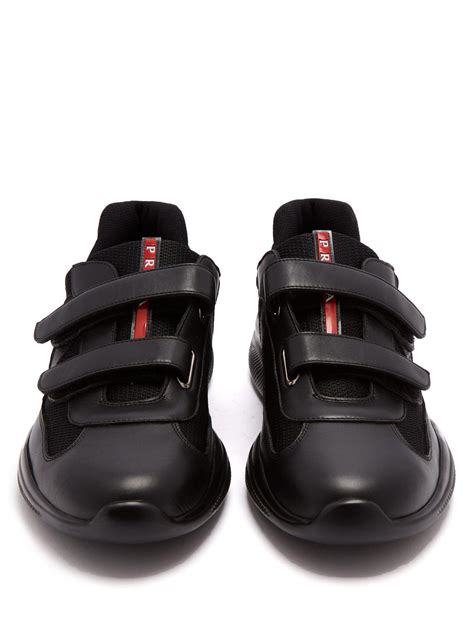 prada velcro trainers|prada shoes.